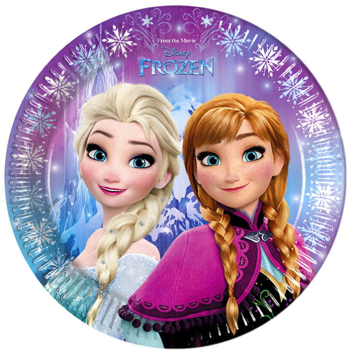 Тарелки "Холодное Сердце. Северное сияние" / Frozen Northern Lights